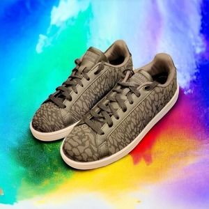 Adidas cloudfoam advantage women's black casual womens sneaker clbb9606 size 9.5